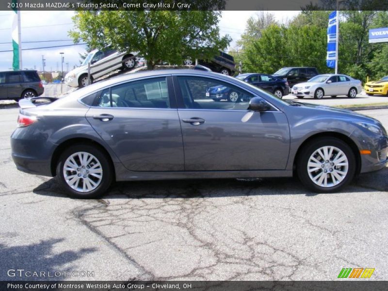 Comet Gray Mica / Gray 2010 Mazda MAZDA6 s Touring Sedan
