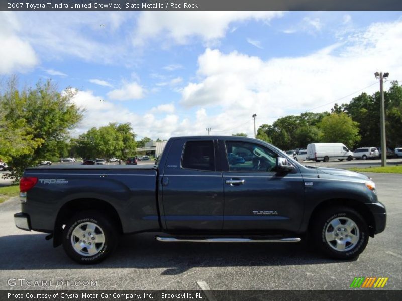 Slate Metallic / Red Rock 2007 Toyota Tundra Limited CrewMax