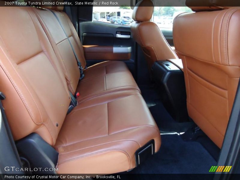 Slate Metallic / Red Rock 2007 Toyota Tundra Limited CrewMax