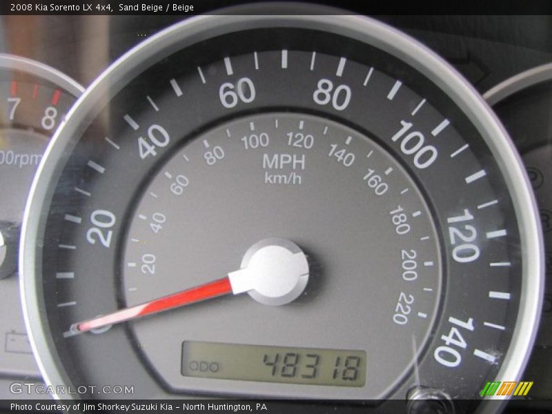 Sand Beige / Beige 2008 Kia Sorento LX 4x4