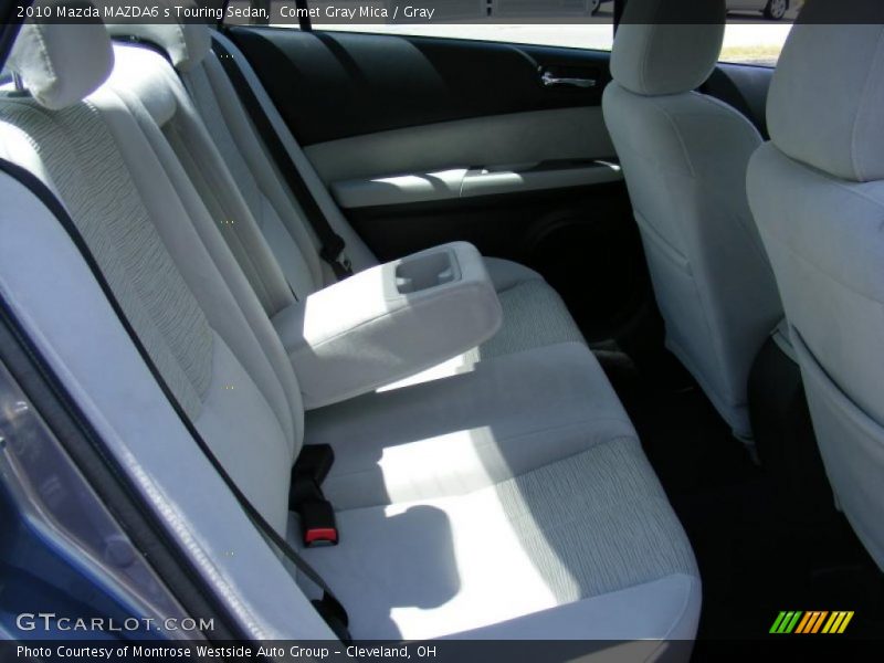 Comet Gray Mica / Gray 2010 Mazda MAZDA6 s Touring Sedan