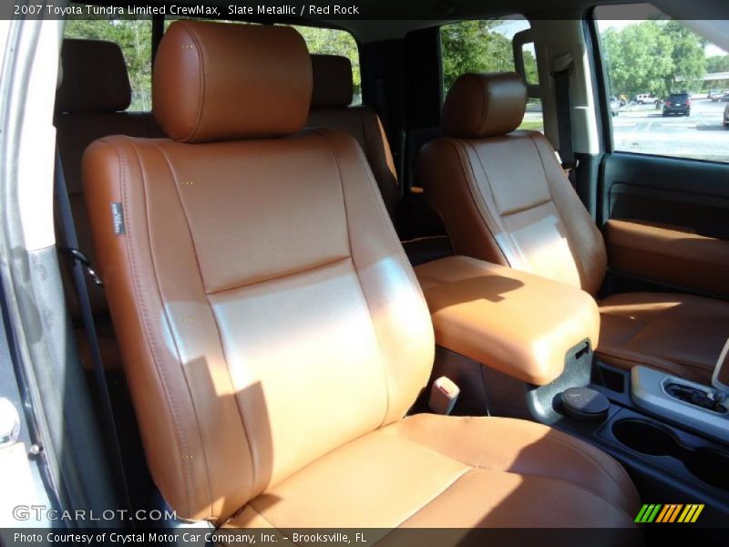 Slate Metallic / Red Rock 2007 Toyota Tundra Limited CrewMax