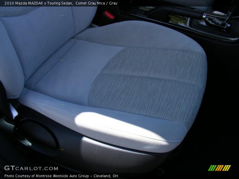 Comet Gray Mica / Gray 2010 Mazda MAZDA6 s Touring Sedan