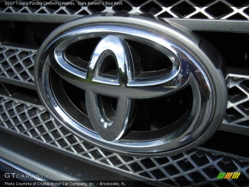Slate Metallic / Red Rock 2007 Toyota Tundra Limited CrewMax