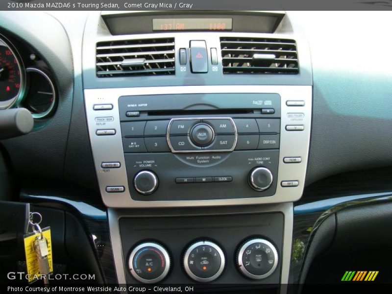 Comet Gray Mica / Gray 2010 Mazda MAZDA6 s Touring Sedan