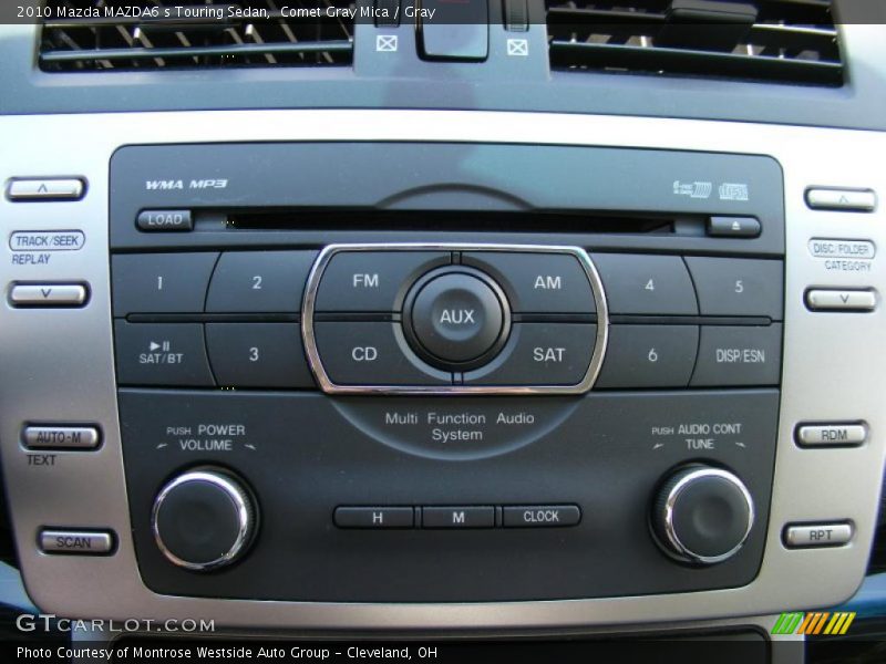 Comet Gray Mica / Gray 2010 Mazda MAZDA6 s Touring Sedan