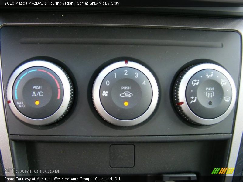 Comet Gray Mica / Gray 2010 Mazda MAZDA6 s Touring Sedan