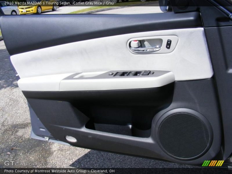 Comet Gray Mica / Gray 2010 Mazda MAZDA6 s Touring Sedan
