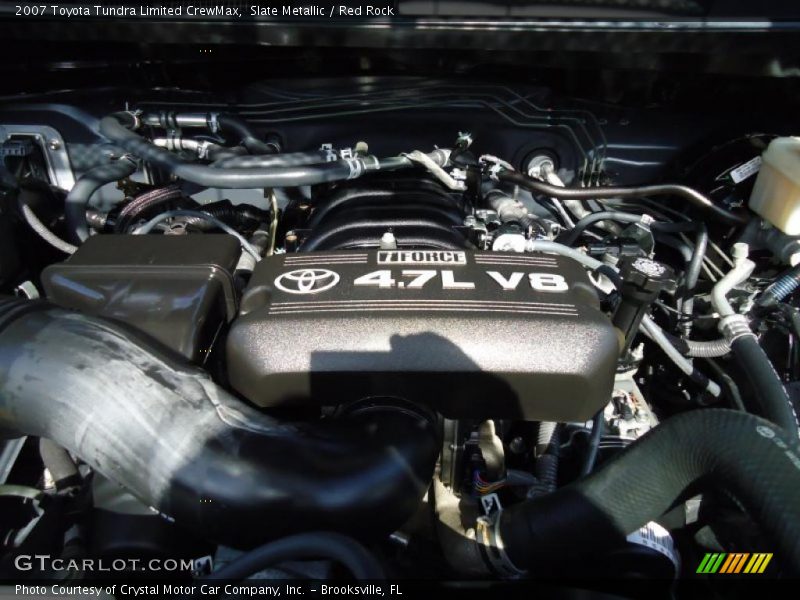 Slate Metallic / Red Rock 2007 Toyota Tundra Limited CrewMax