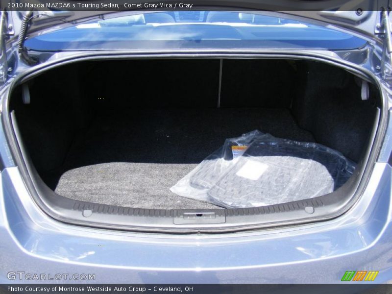 Comet Gray Mica / Gray 2010 Mazda MAZDA6 s Touring Sedan