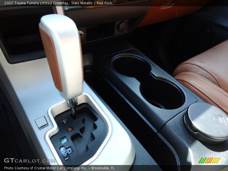 Slate Metallic / Red Rock 2007 Toyota Tundra Limited CrewMax