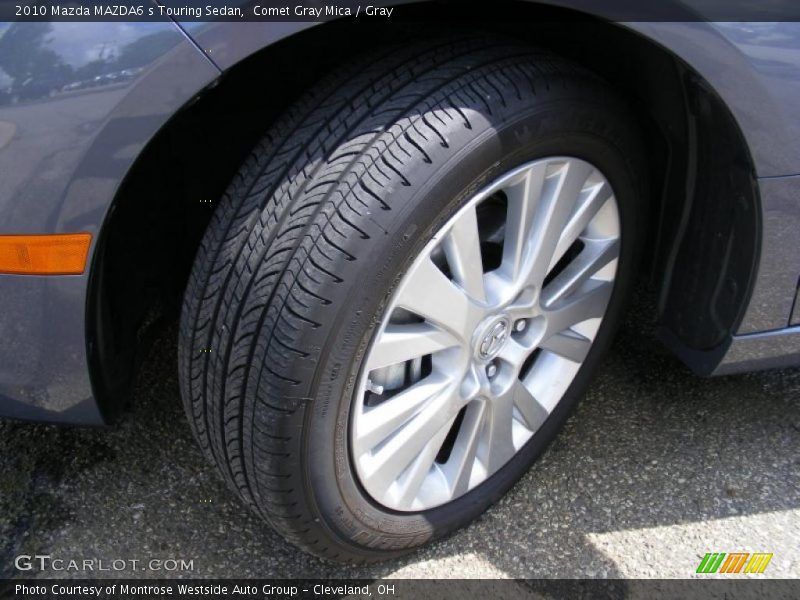 Comet Gray Mica / Gray 2010 Mazda MAZDA6 s Touring Sedan