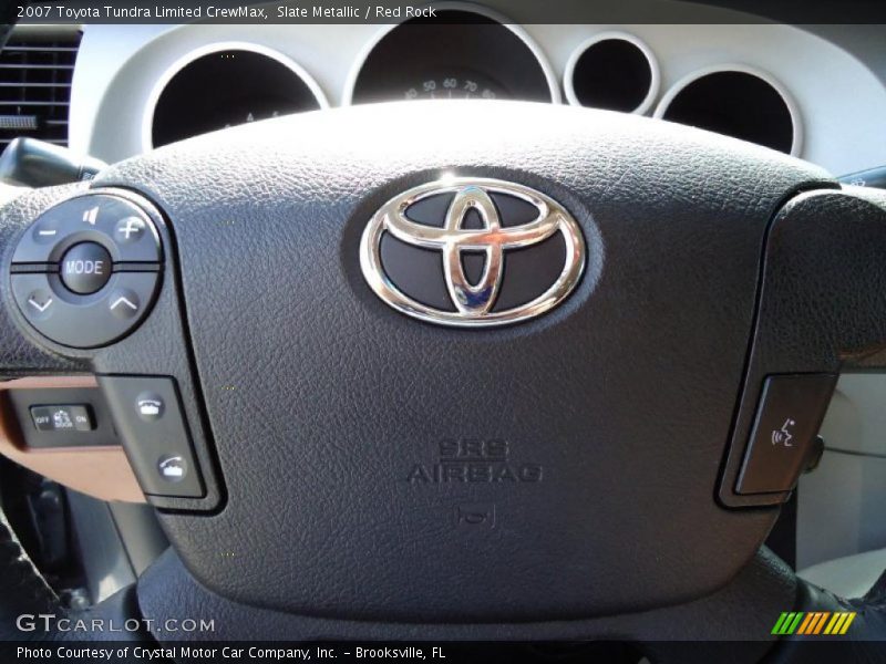 Slate Metallic / Red Rock 2007 Toyota Tundra Limited CrewMax