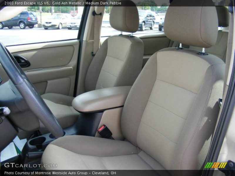Gold Ash Metallic / Medium Dark Pebble 2003 Ford Escape XLS V6