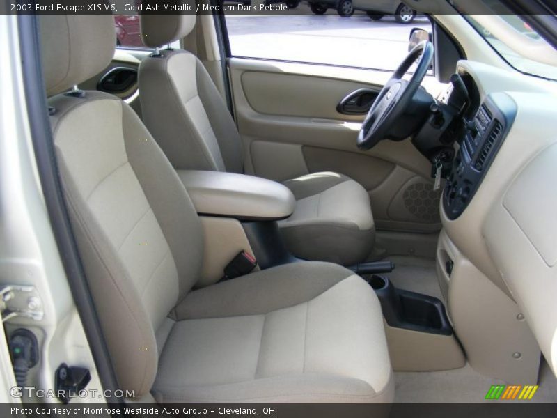 Gold Ash Metallic / Medium Dark Pebble 2003 Ford Escape XLS V6