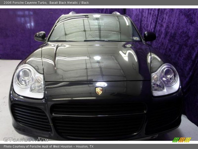 Basalt Black Metallic / Black 2006 Porsche Cayenne Turbo