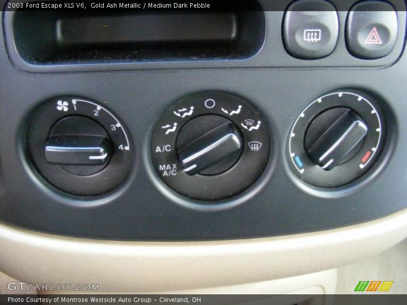 Gold Ash Metallic / Medium Dark Pebble 2003 Ford Escape XLS V6