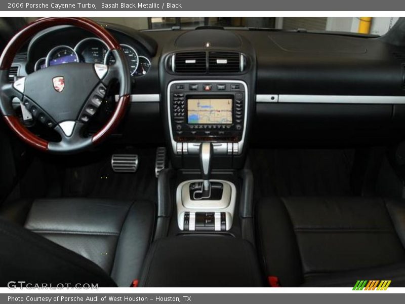 Basalt Black Metallic / Black 2006 Porsche Cayenne Turbo