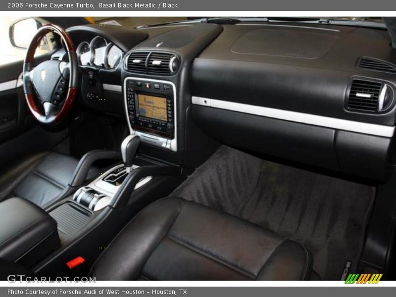 Basalt Black Metallic / Black 2006 Porsche Cayenne Turbo