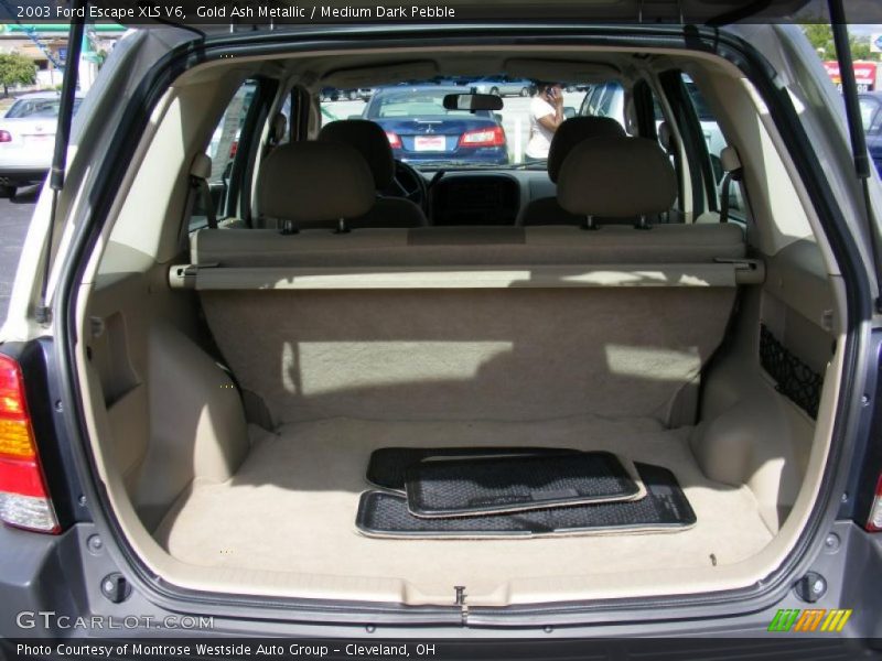 Gold Ash Metallic / Medium Dark Pebble 2003 Ford Escape XLS V6