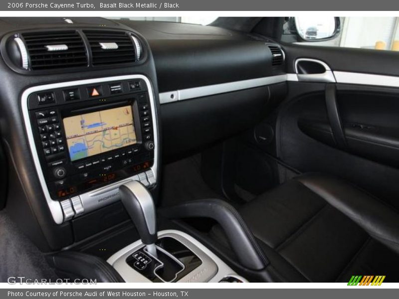 Basalt Black Metallic / Black 2006 Porsche Cayenne Turbo