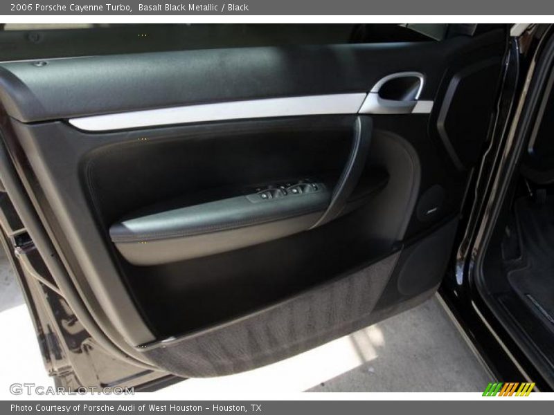 Basalt Black Metallic / Black 2006 Porsche Cayenne Turbo