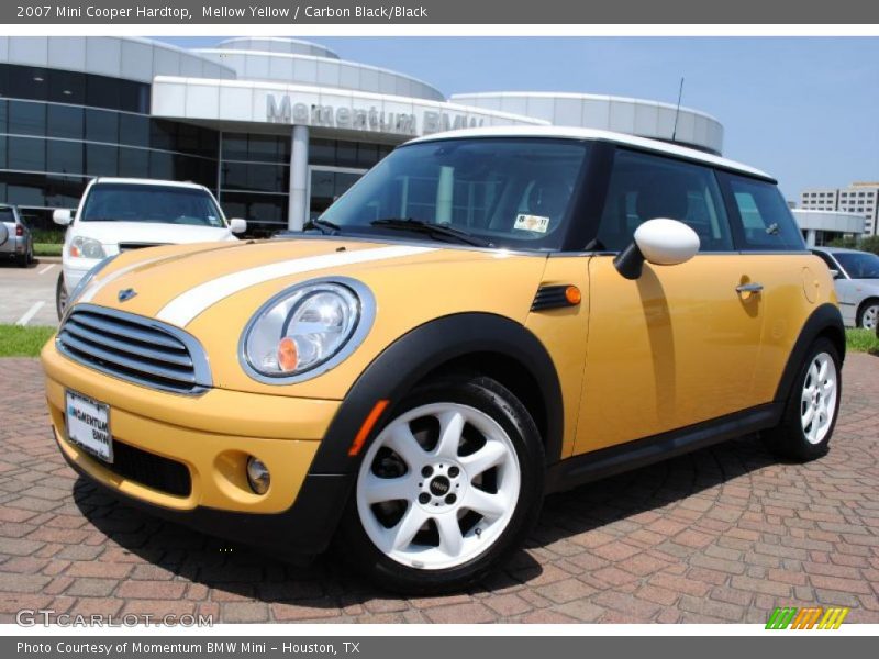 Mellow Yellow / Carbon Black/Black 2007 Mini Cooper Hardtop