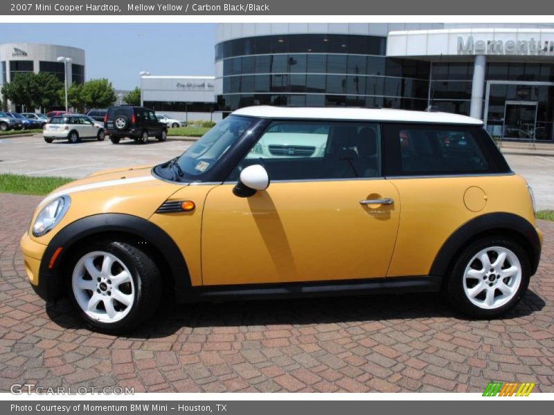 Mellow Yellow / Carbon Black/Black 2007 Mini Cooper Hardtop