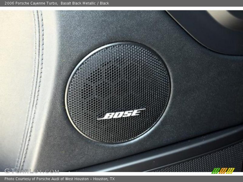 Basalt Black Metallic / Black 2006 Porsche Cayenne Turbo