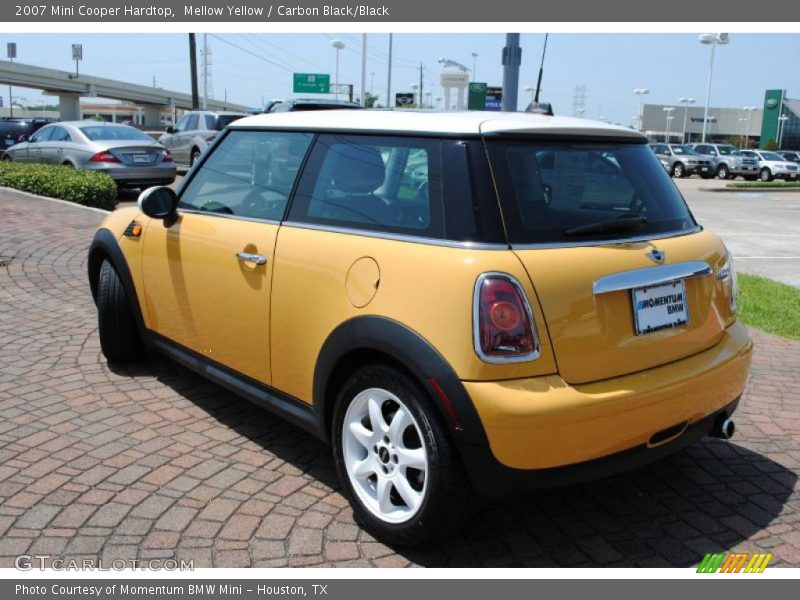 Mellow Yellow / Carbon Black/Black 2007 Mini Cooper Hardtop