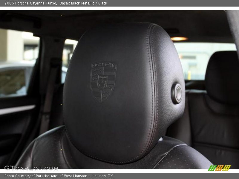 Basalt Black Metallic / Black 2006 Porsche Cayenne Turbo