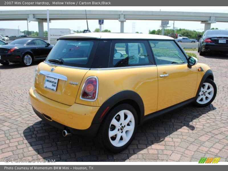 Mellow Yellow / Carbon Black/Black 2007 Mini Cooper Hardtop