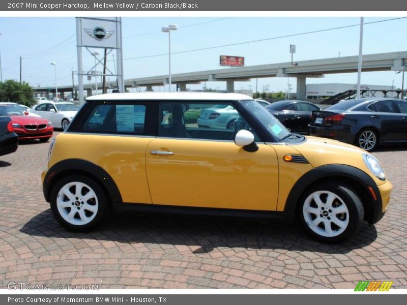Mellow Yellow / Carbon Black/Black 2007 Mini Cooper Hardtop