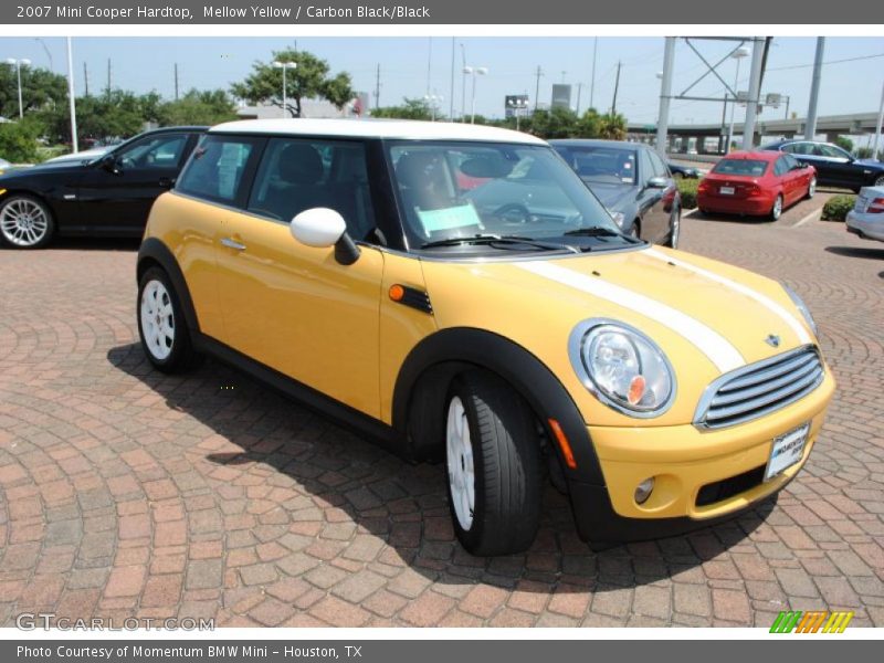 Mellow Yellow / Carbon Black/Black 2007 Mini Cooper Hardtop