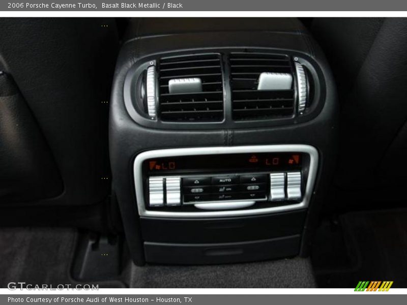 Basalt Black Metallic / Black 2006 Porsche Cayenne Turbo