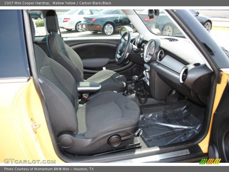 Mellow Yellow / Carbon Black/Black 2007 Mini Cooper Hardtop