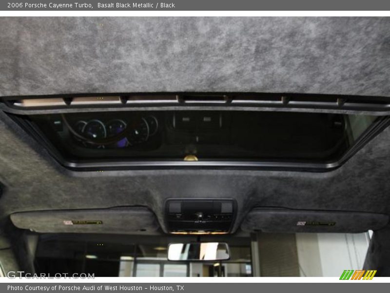 Basalt Black Metallic / Black 2006 Porsche Cayenne Turbo