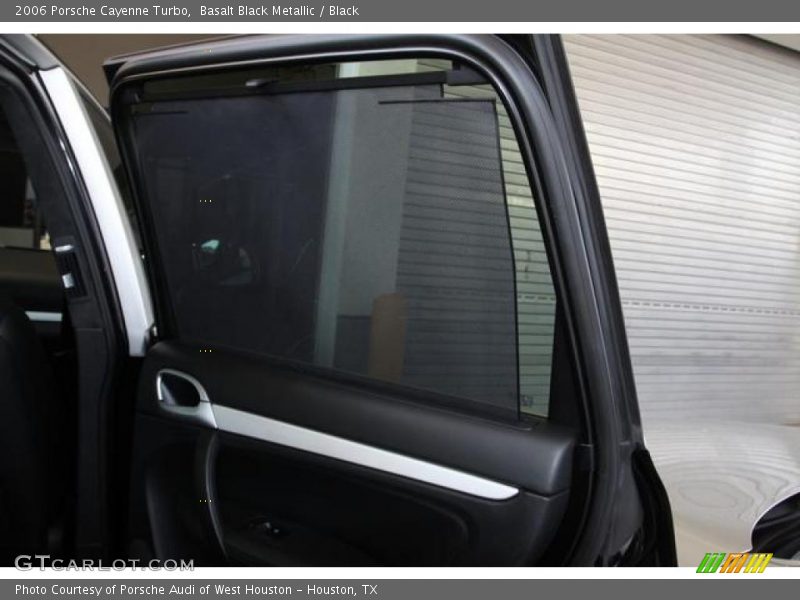 Basalt Black Metallic / Black 2006 Porsche Cayenne Turbo