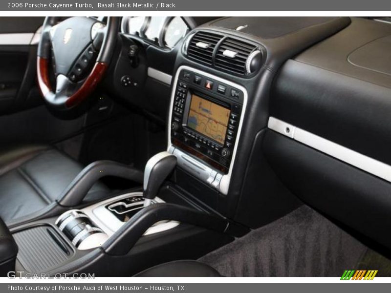 Basalt Black Metallic / Black 2006 Porsche Cayenne Turbo