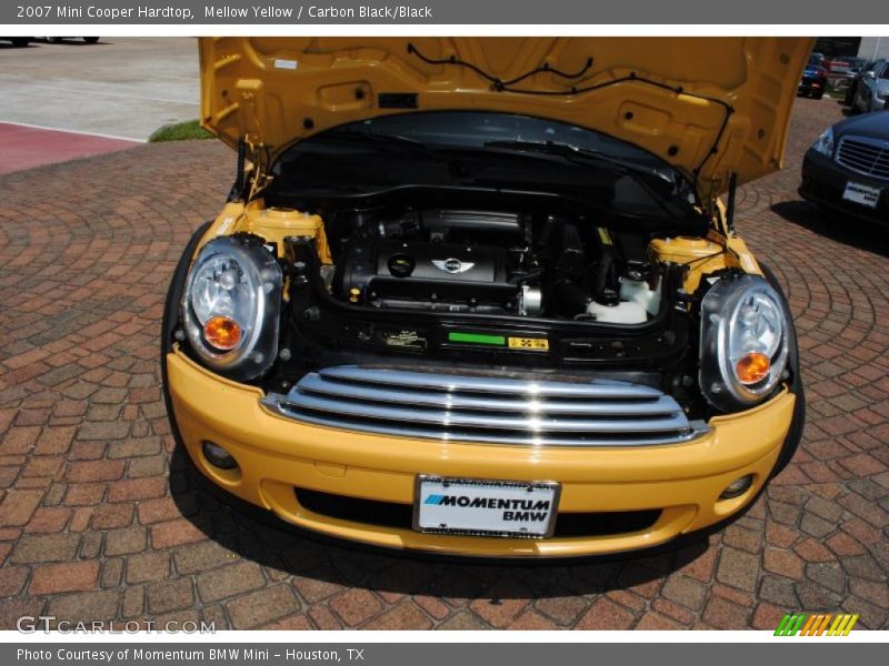 Mellow Yellow / Carbon Black/Black 2007 Mini Cooper Hardtop