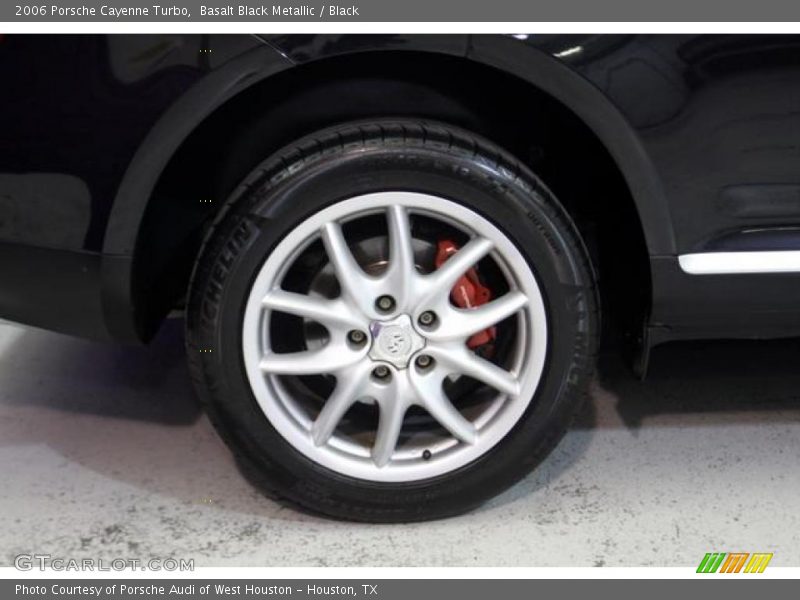 Basalt Black Metallic / Black 2006 Porsche Cayenne Turbo