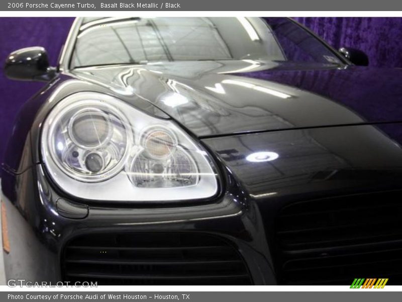 Basalt Black Metallic / Black 2006 Porsche Cayenne Turbo