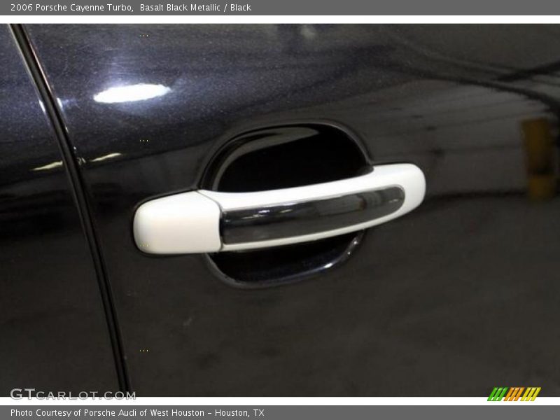Basalt Black Metallic / Black 2006 Porsche Cayenne Turbo