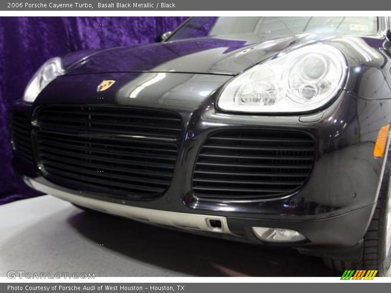 Basalt Black Metallic / Black 2006 Porsche Cayenne Turbo