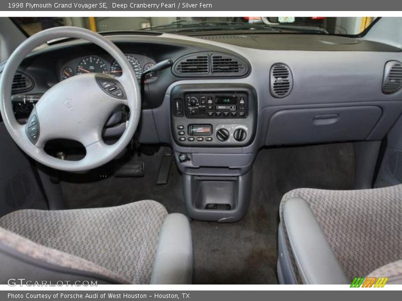 Deep Cranberry Pearl / Silver Fern 1998 Plymouth Grand Voyager SE