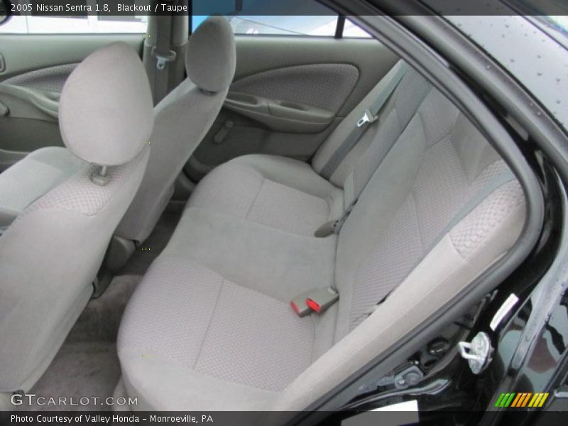 Blackout / Taupe 2005 Nissan Sentra 1.8