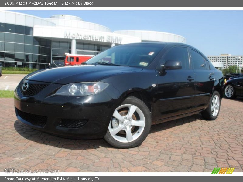 Black Mica / Black 2006 Mazda MAZDA3 i Sedan