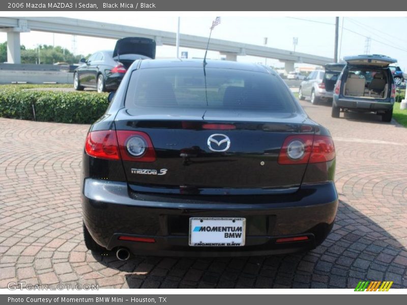 Black Mica / Black 2006 Mazda MAZDA3 i Sedan