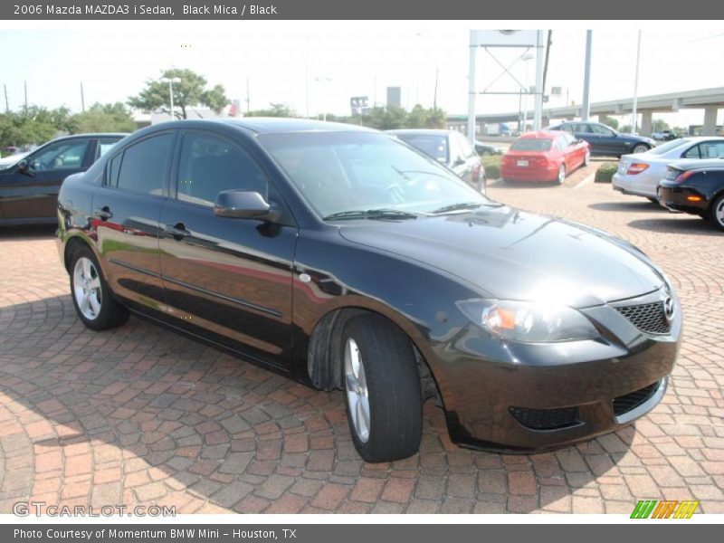 Black Mica / Black 2006 Mazda MAZDA3 i Sedan