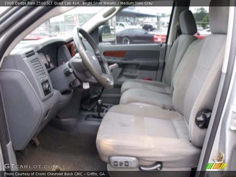 Bright Silver Metallic / Medium Slate Gray 2006 Dodge Ram 2500 SLT Quad Cab 4x4